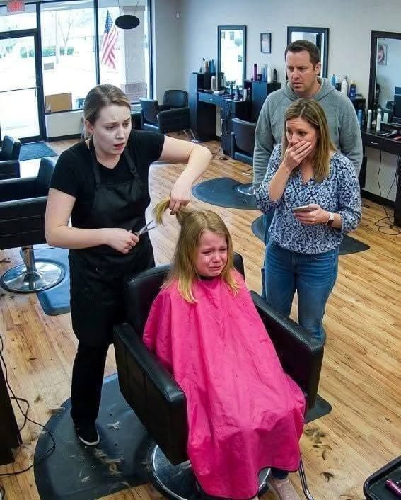The Word Hidden Beneath Her Hair…no one believe what they found